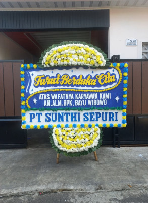 Papan Bunga Duka di Parang
